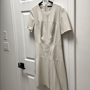 COPY - Zara ivory faux leather dress